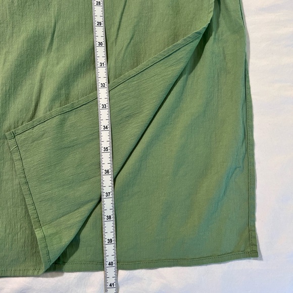 GUC A&F Halter Keyhole Midi dress size SMALL PETITE in light green - Picture 8 of 10